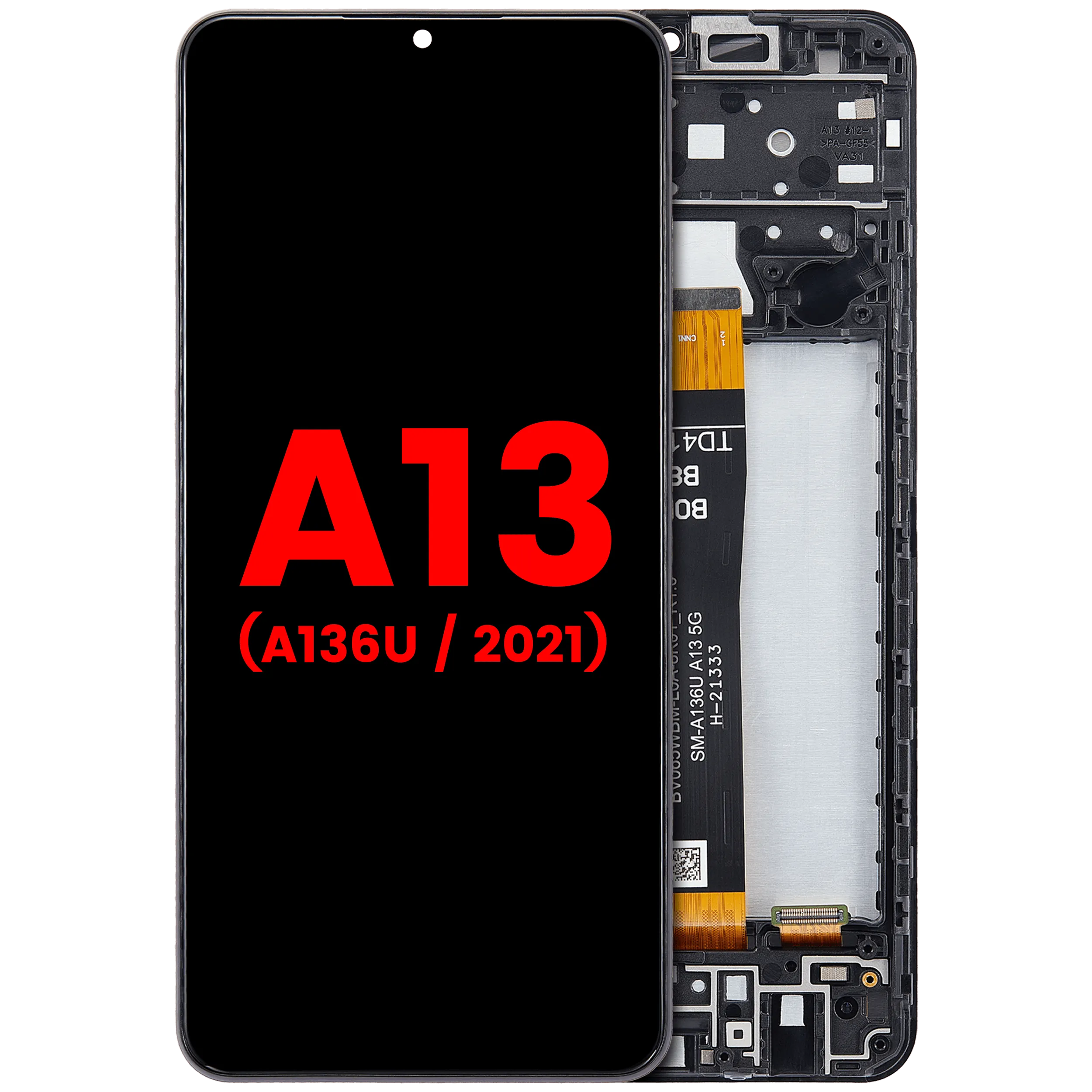 Display LCD completo con Frame per Samsung Galaxy A13 5G (A136U / 2021) (tutti i colori)
