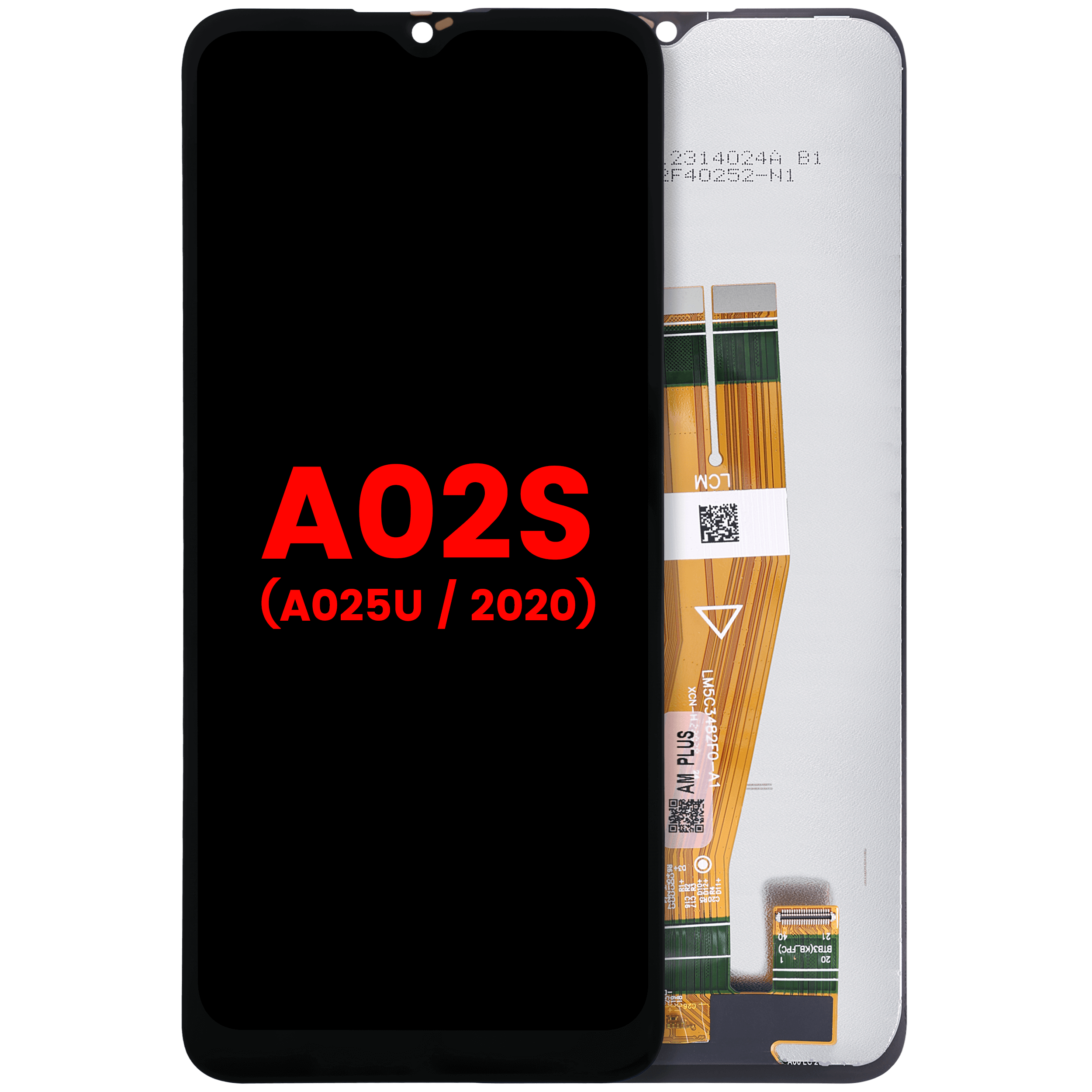 Display LCD completo senza Frame per Samsung Galaxy A02S (A025U / 2020) (US Version) (tutti i colori)