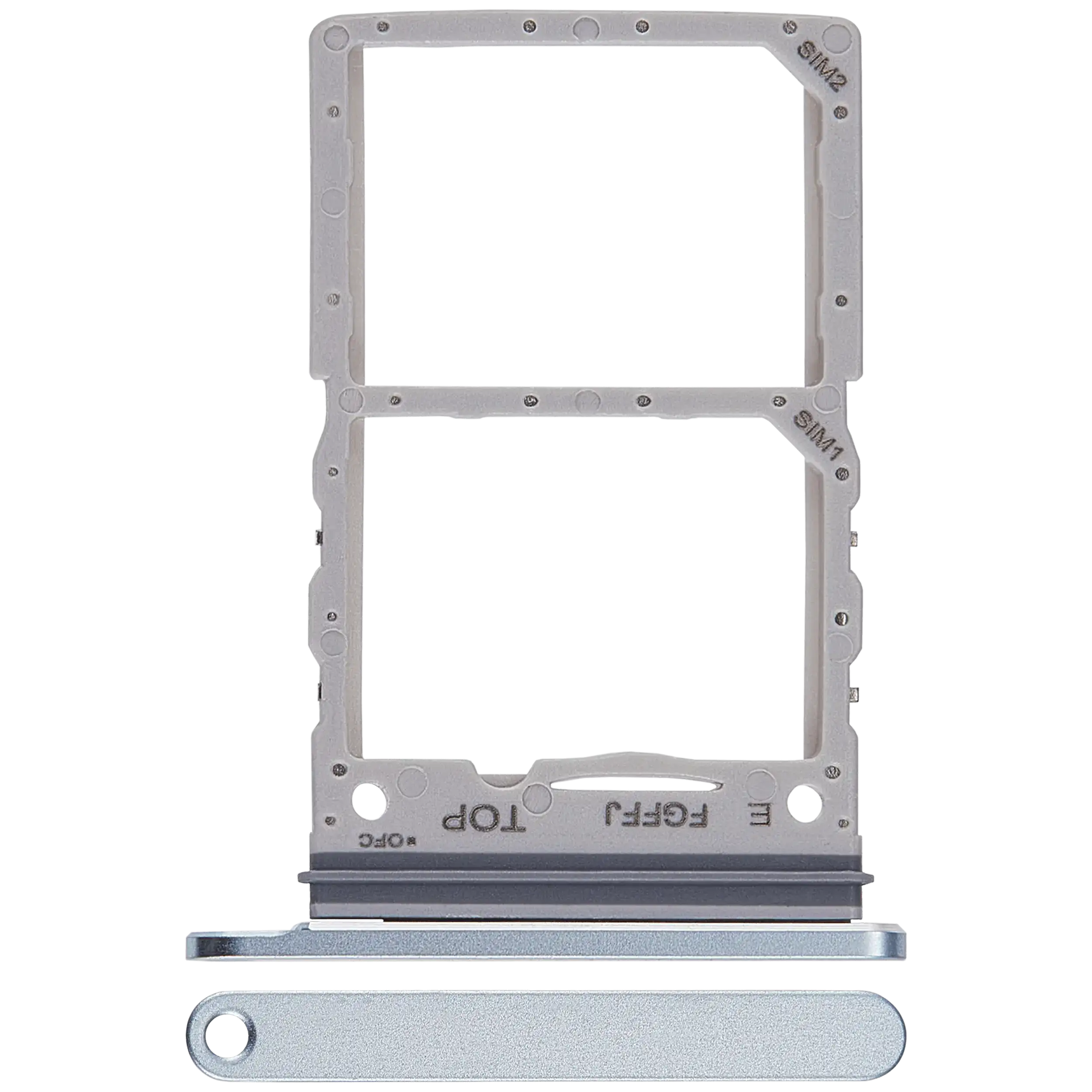 Carrellino doppia SIM per Samsung Galaxy Z Flip 7 5G (F766) (Mint)