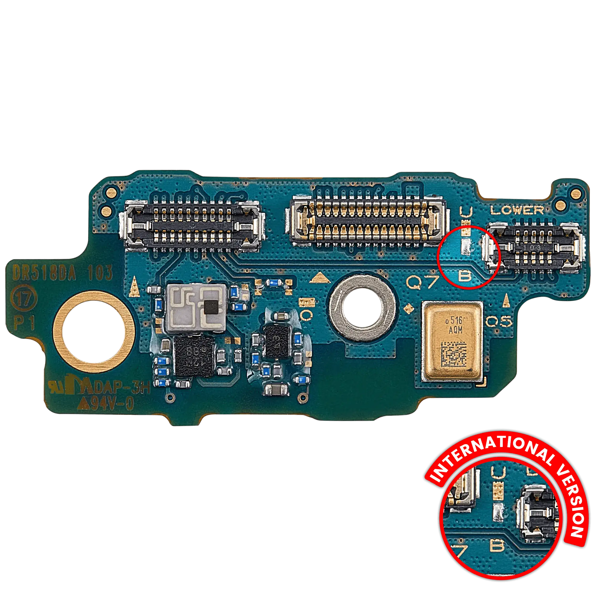 Microfono PCB Scheda per Samsung Galaxy Z Fold 7 (F966B) (International Version)