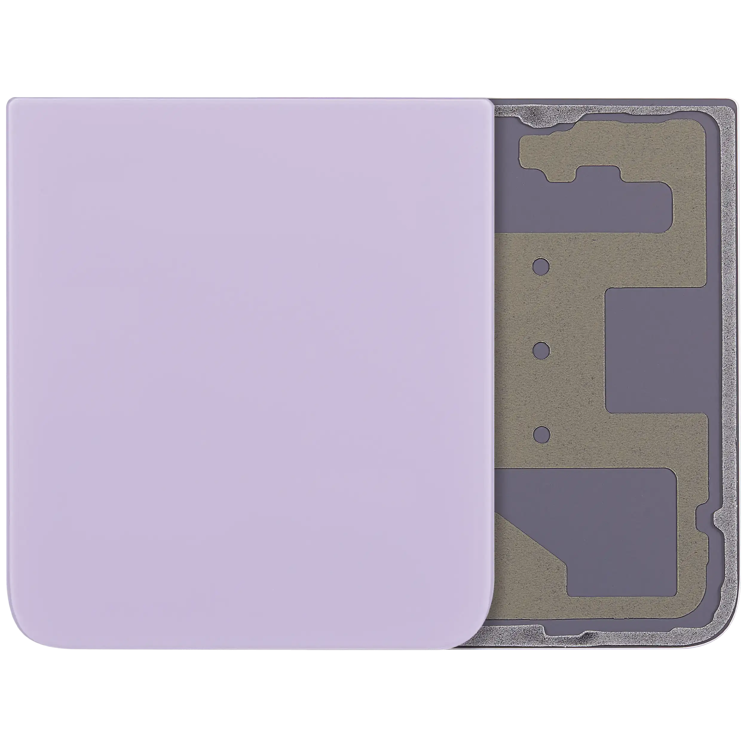 Bottom vetro cover posteriore per Samsung Galaxy Z Flip 4 (Bora Viola)