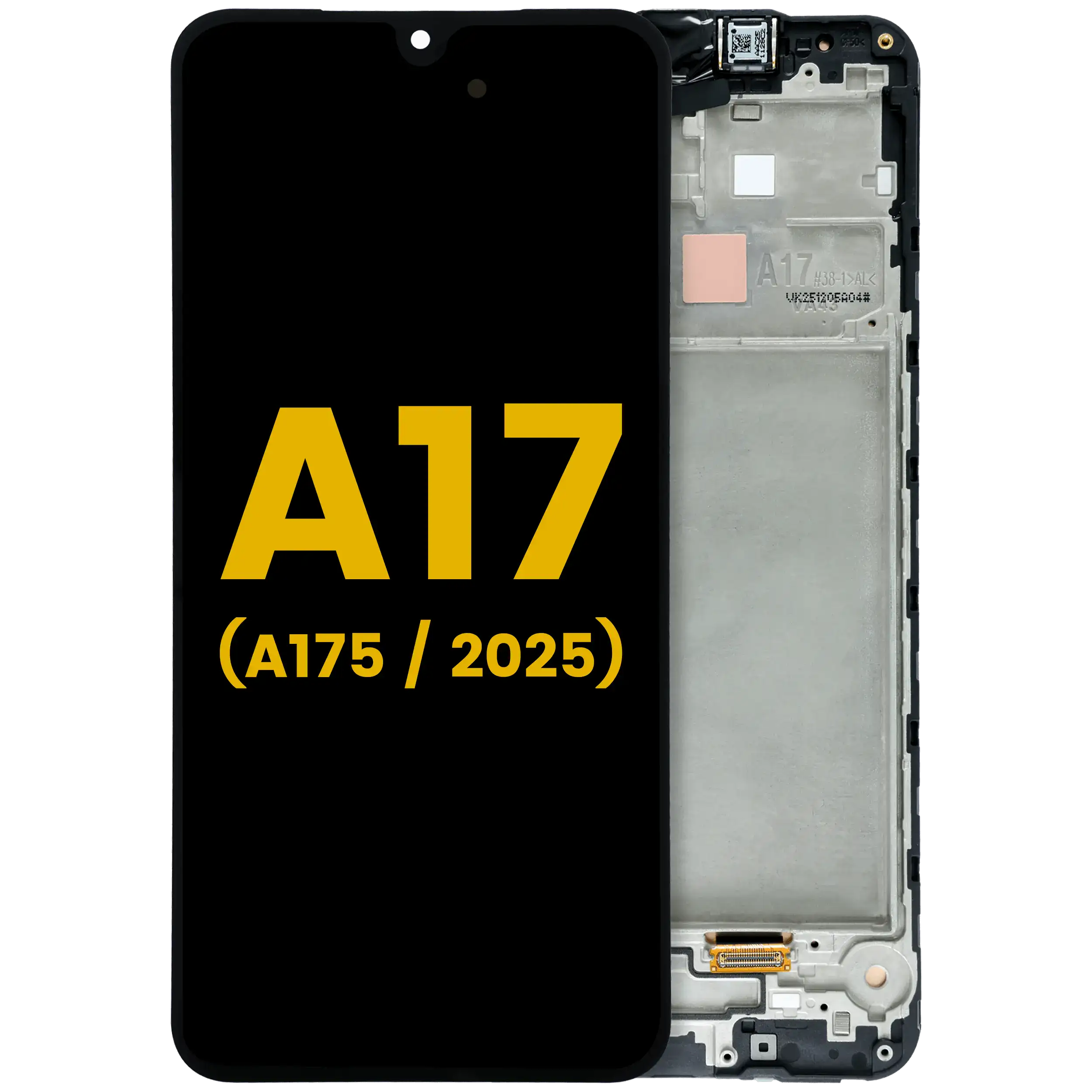 Display OLED completo con Frame per Samsung Galaxy A17 4G (A175/ 2025) (Refurbished) (tutti i colori)