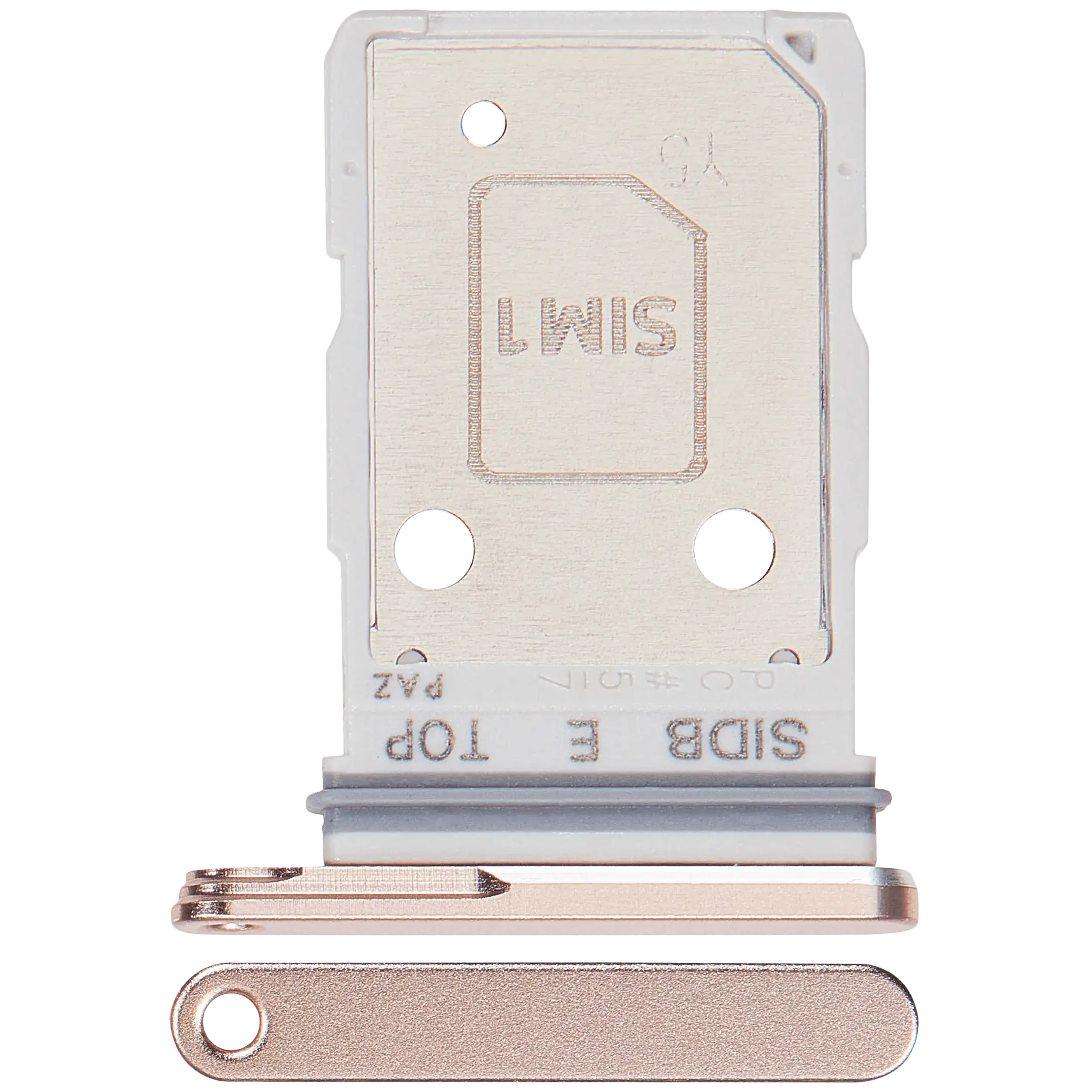 Carrellino doppia SIM per Samsung Galaxy S26 (S942) (Rosa Oro)