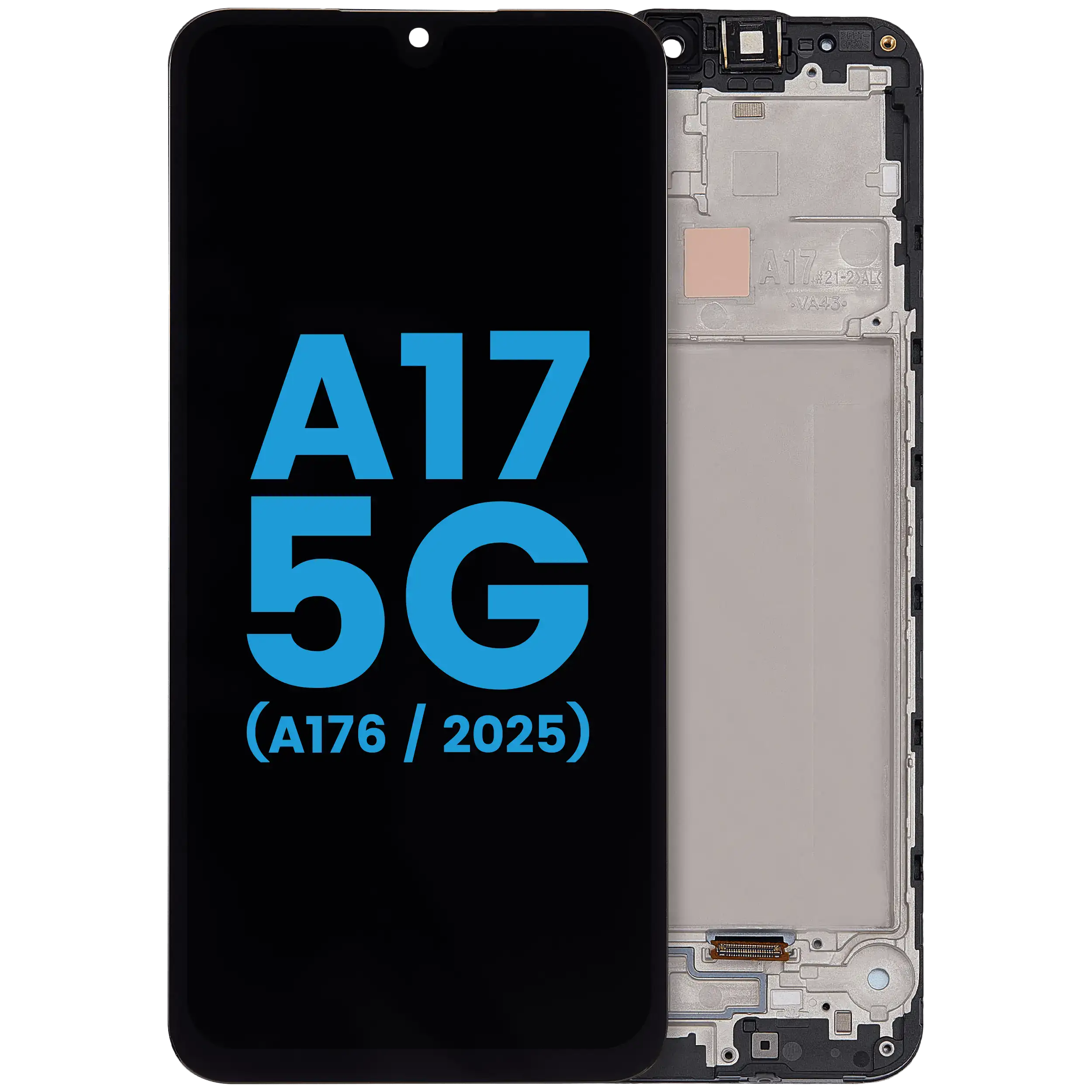 Display LCD completo con Frame per Samsung Galaxy A17 5G (A176/ 2025)(6.59" ) (US Version) (tutti i colori)