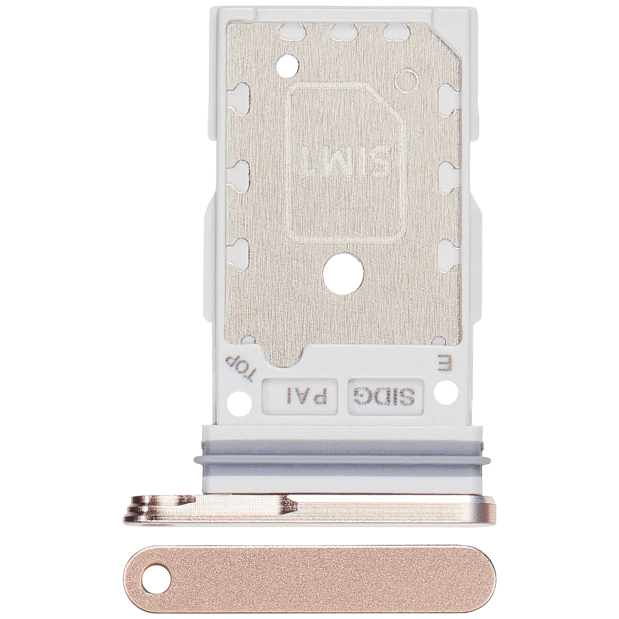 Carrellino doppia SIM per Samsung Galaxy S26 Plus (S947) (Rosa Oro)