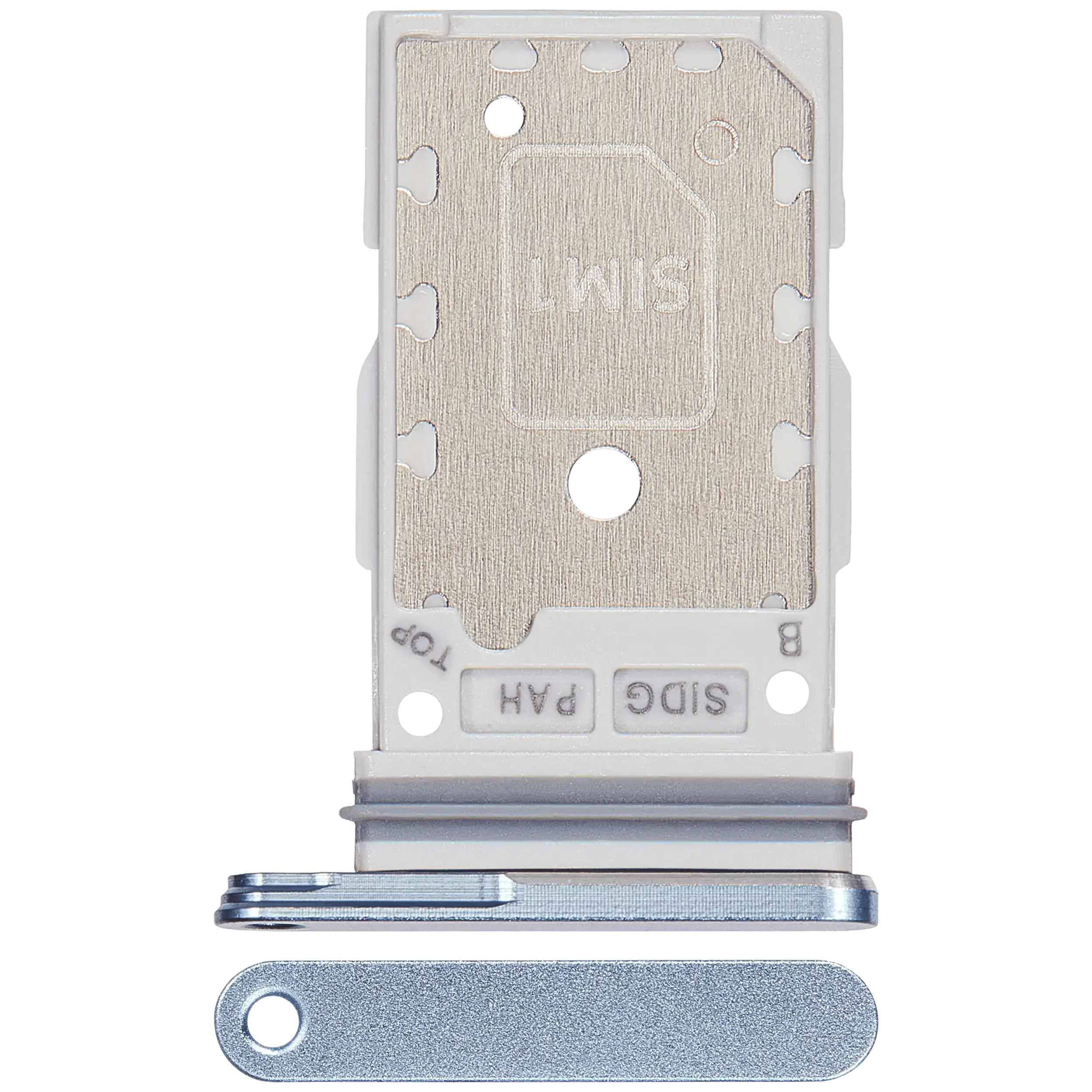 Carrellino doppia SIM per Samsung Galaxy S26 Plus (S947) (Blu cielo)