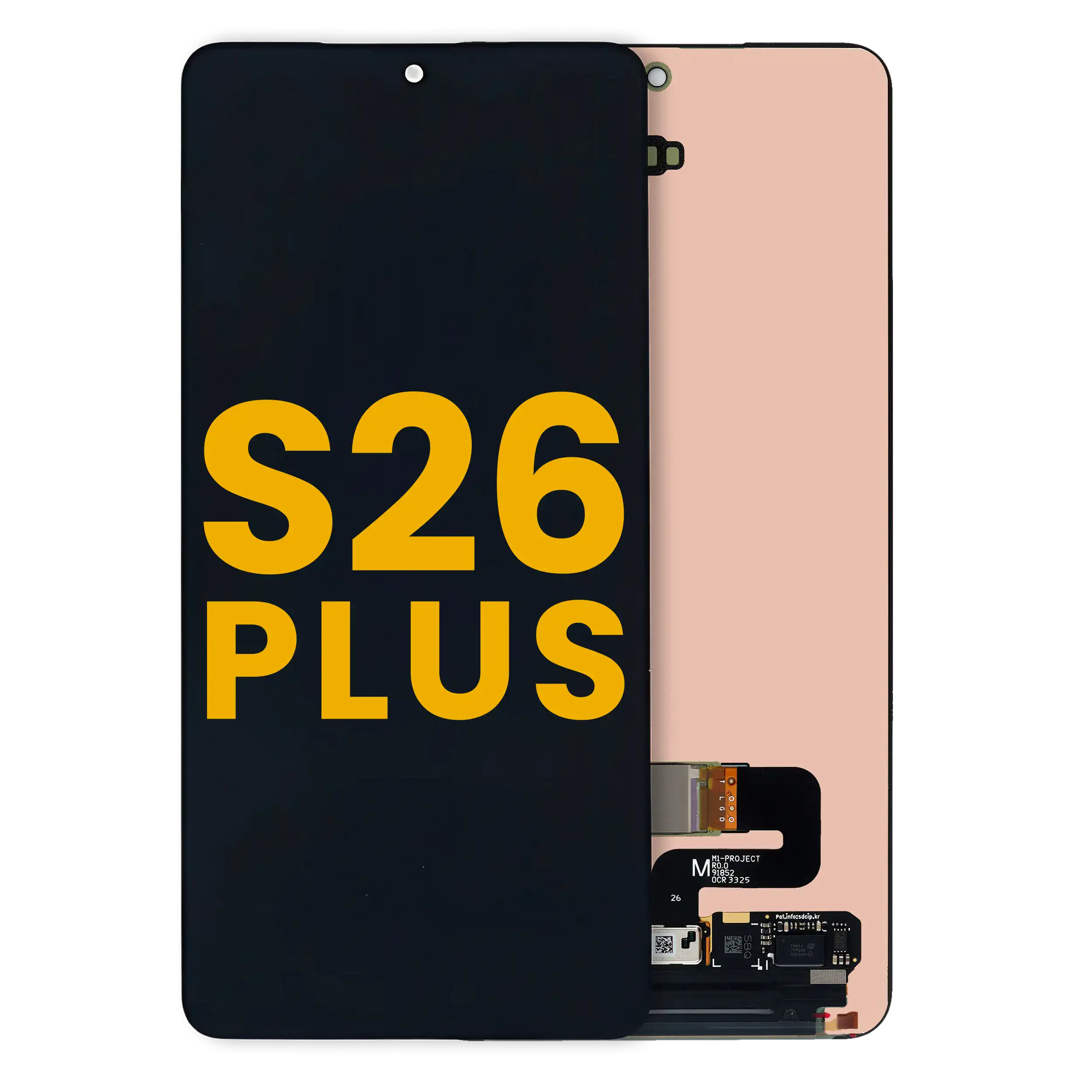 Display OLED completo senza Frame compatibile per Samsung Galaxy S26 Plus 5G (Refurbished) (tutti i colori)
