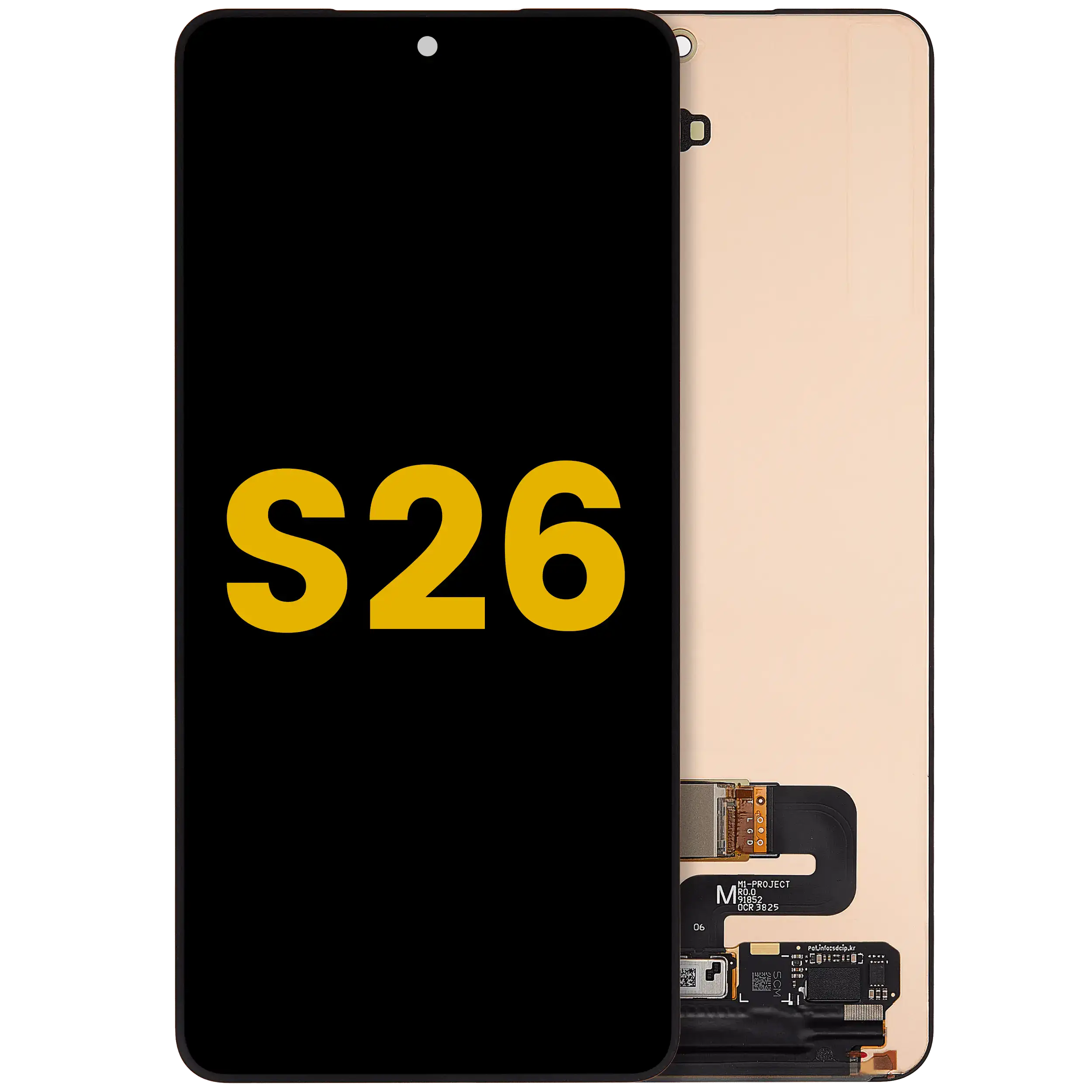 Display OLED completo senza Frame compatibile per Samsung Galaxy S26 5G (Refurbished) (tutti i colori)