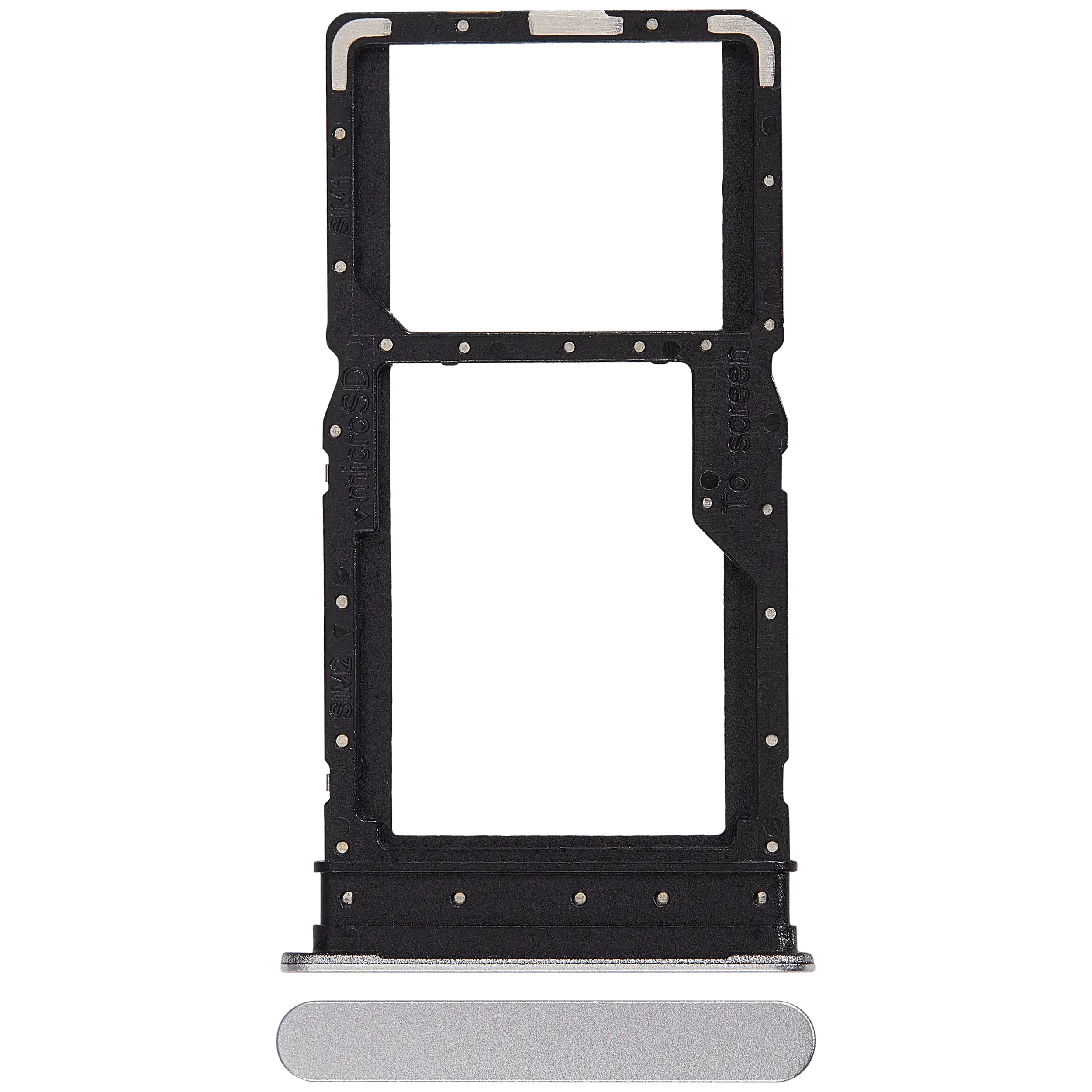 Carrellino doppia SIM per Samsung Galaxy A06 5G (A066 / 2025) (Grigio)