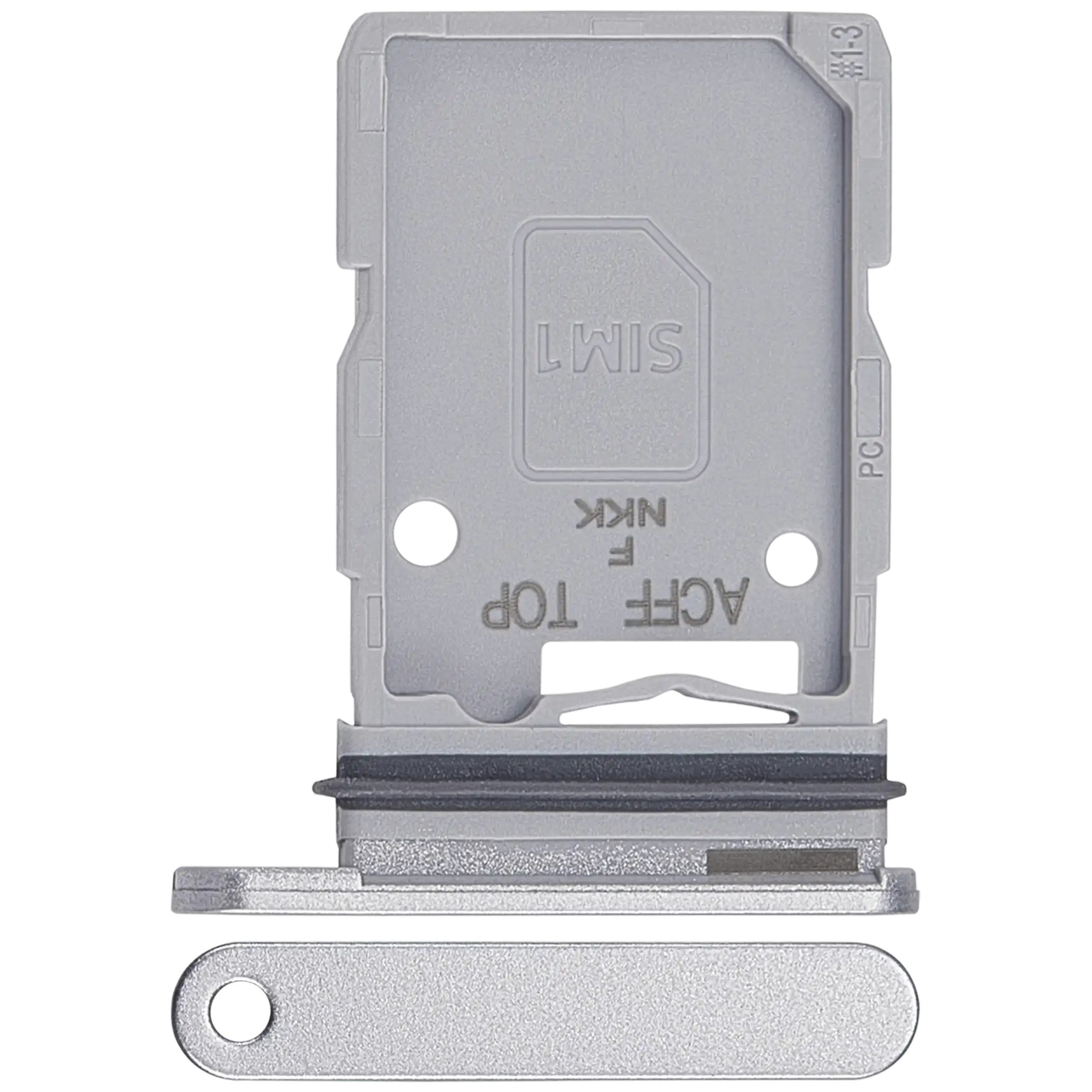 Carrellino SIM singola per Samsung Galaxy A36 5G (A366 / 2025) (Bianco)
