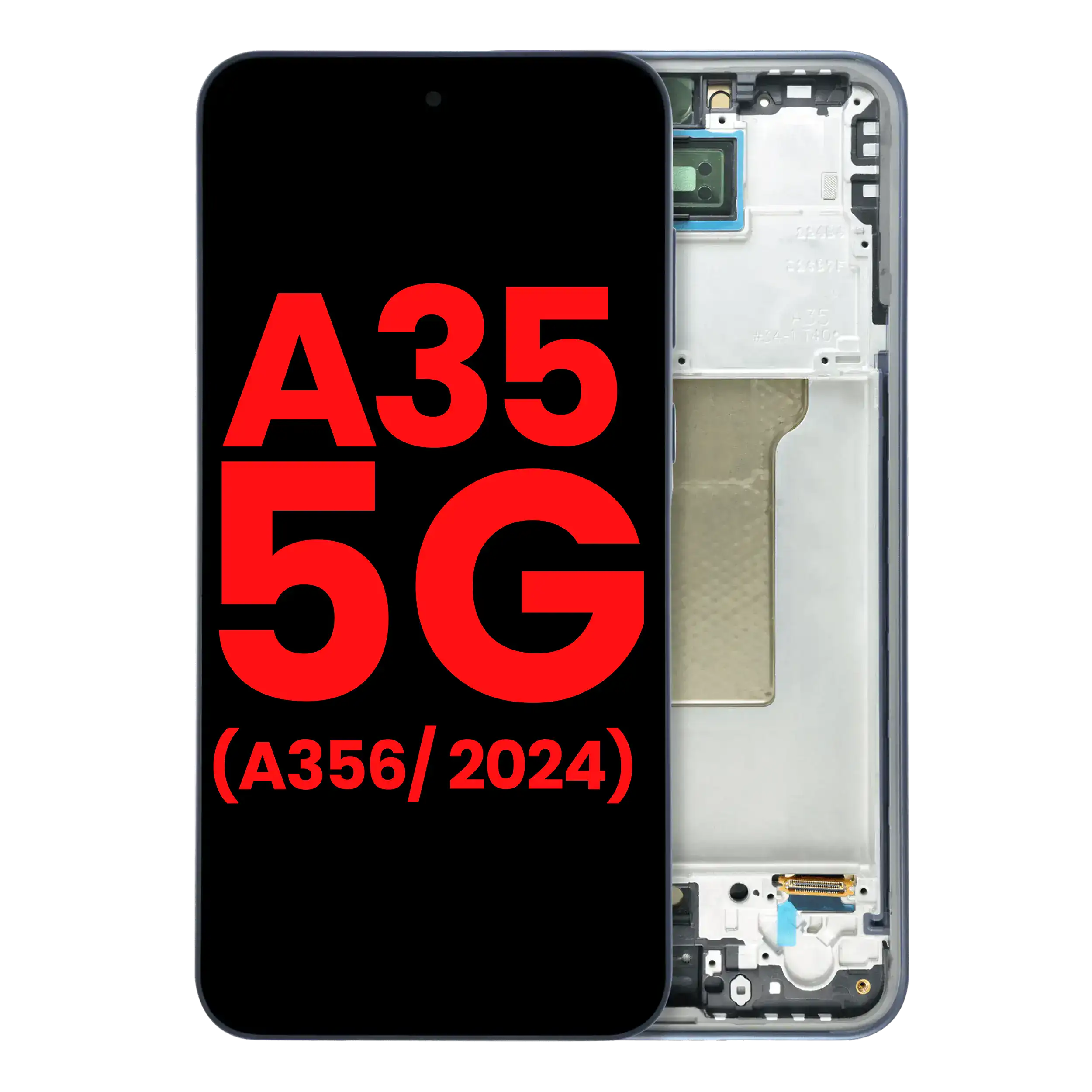 Display OLED completo con Frame per Samsung Galaxy A35 5G (A356 / 2024) (Navy)
