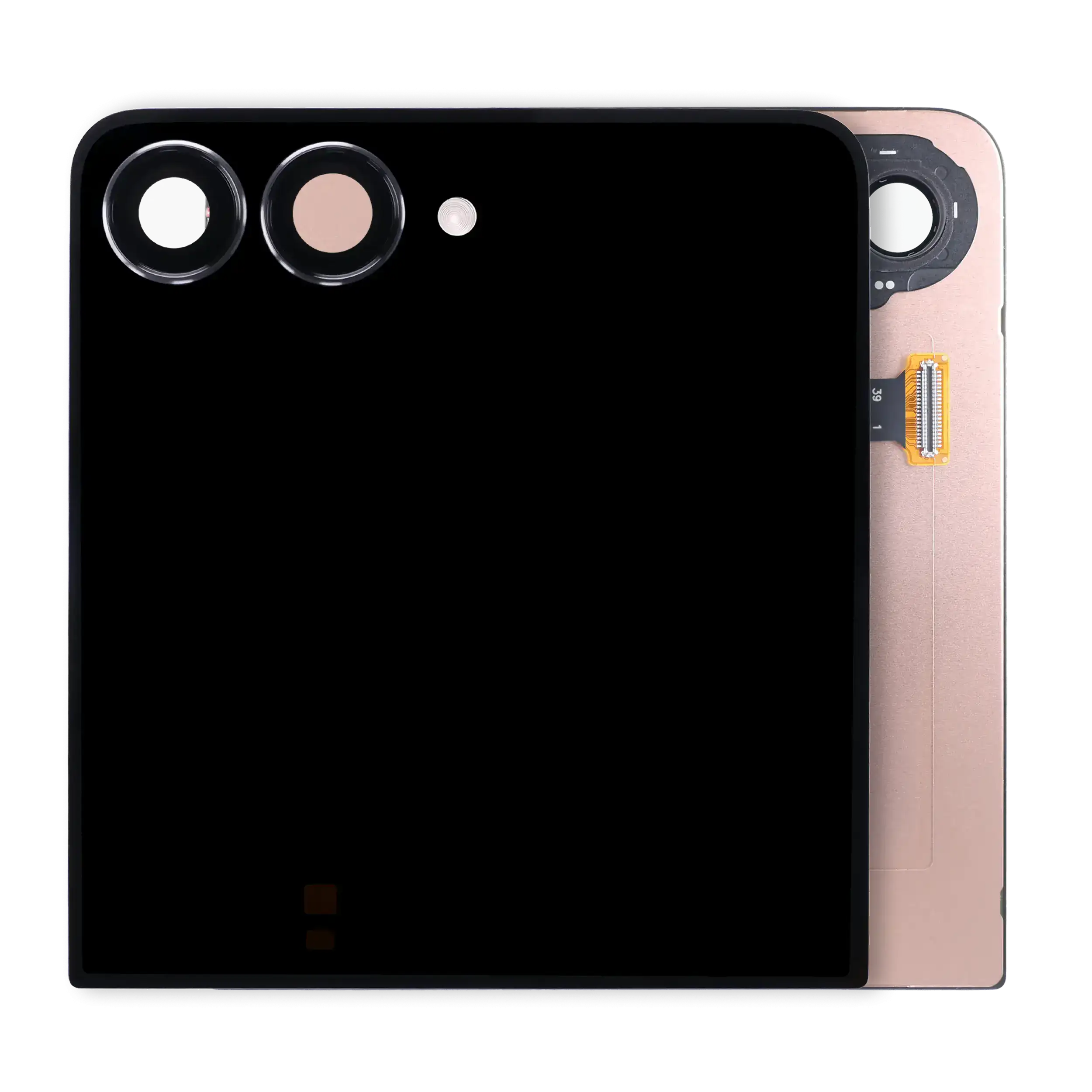 Outer Display OLED completo per Samsung Galaxy Z Flip 7 5G (Refurbished) (Nero)
