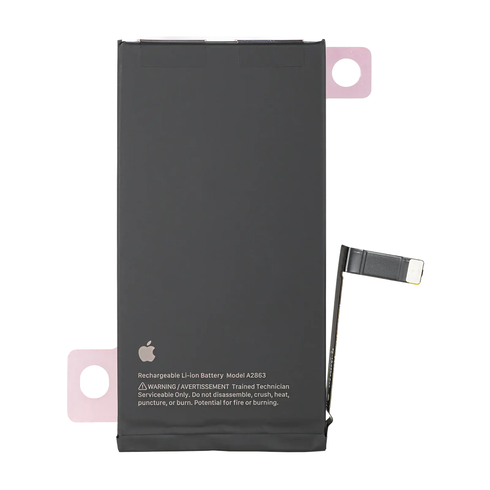Batteria di ricambio con adesivo per iPhone 14 (Service Pack)