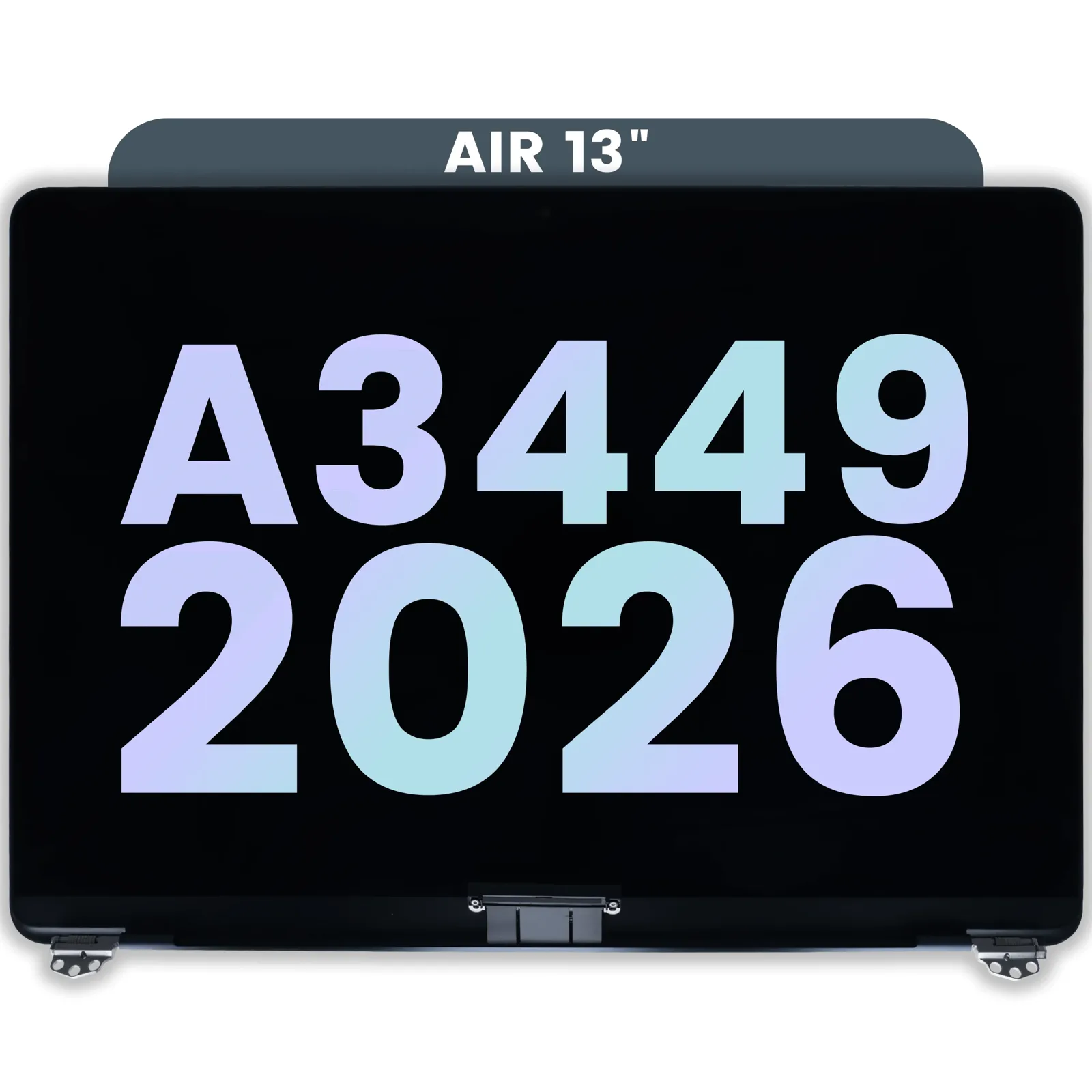Display LCD completo per MacBook Air 13" A3449 (2026) (Service Pack) (Mezzanotte)