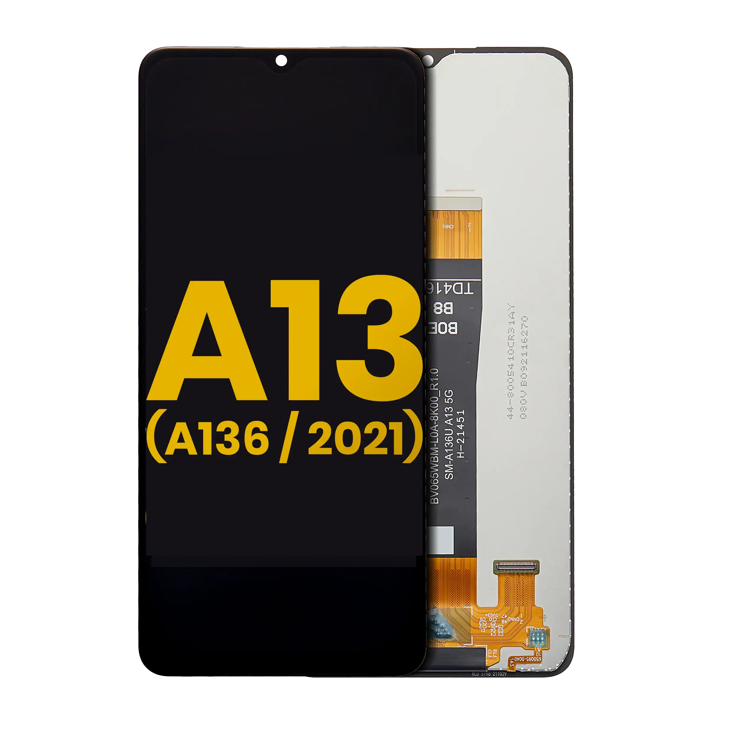 Display LCD completo senza Frame per Samsung Galaxy A13 5G (A136 / 2021) (Refurbished) (tutti i colori)