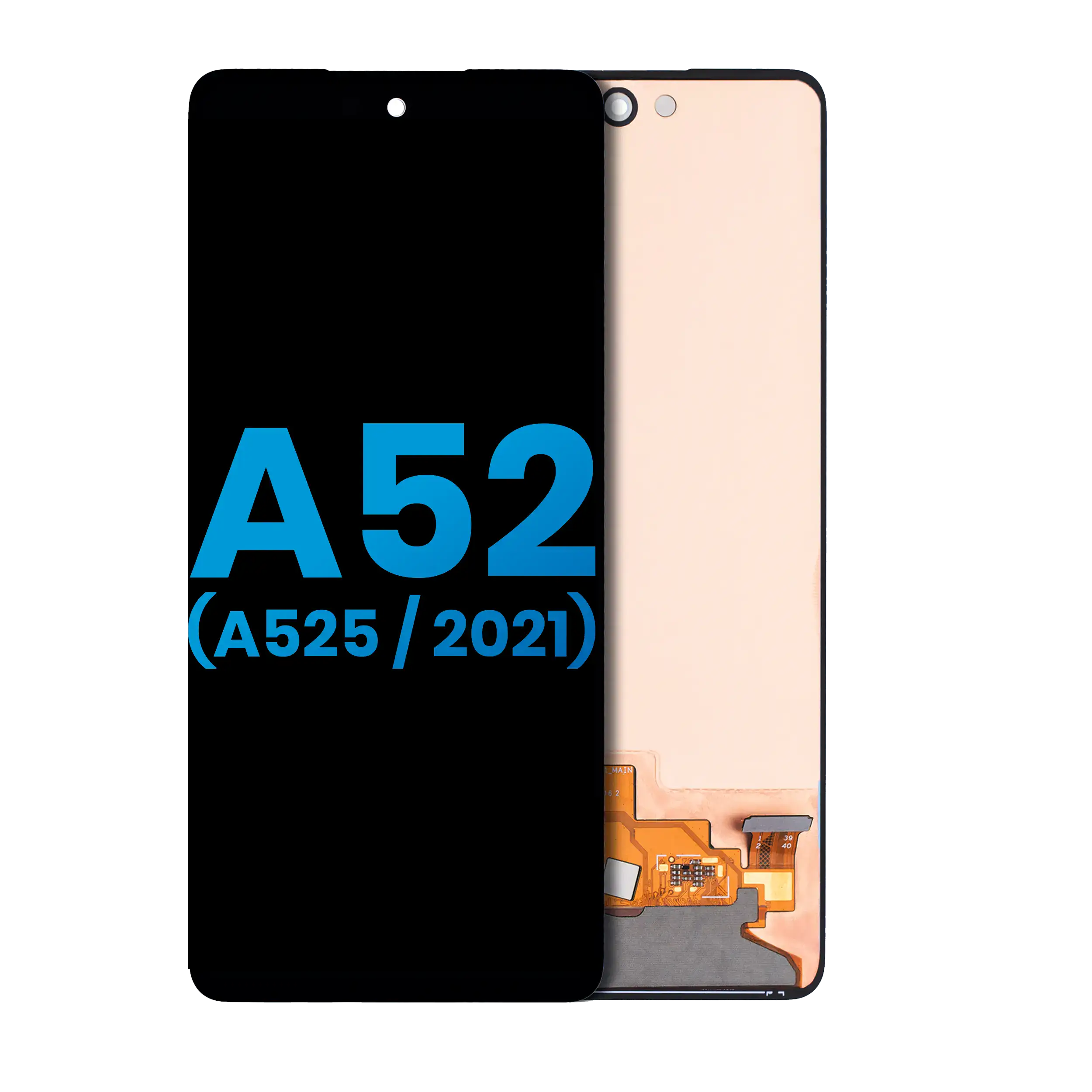 LCD Assembly Without Frame (Without Finger Print Sensor) per Samsung Galaxy A52 4G (A525 / 2021) (Aftermarket: Incell) (tutti i colori)