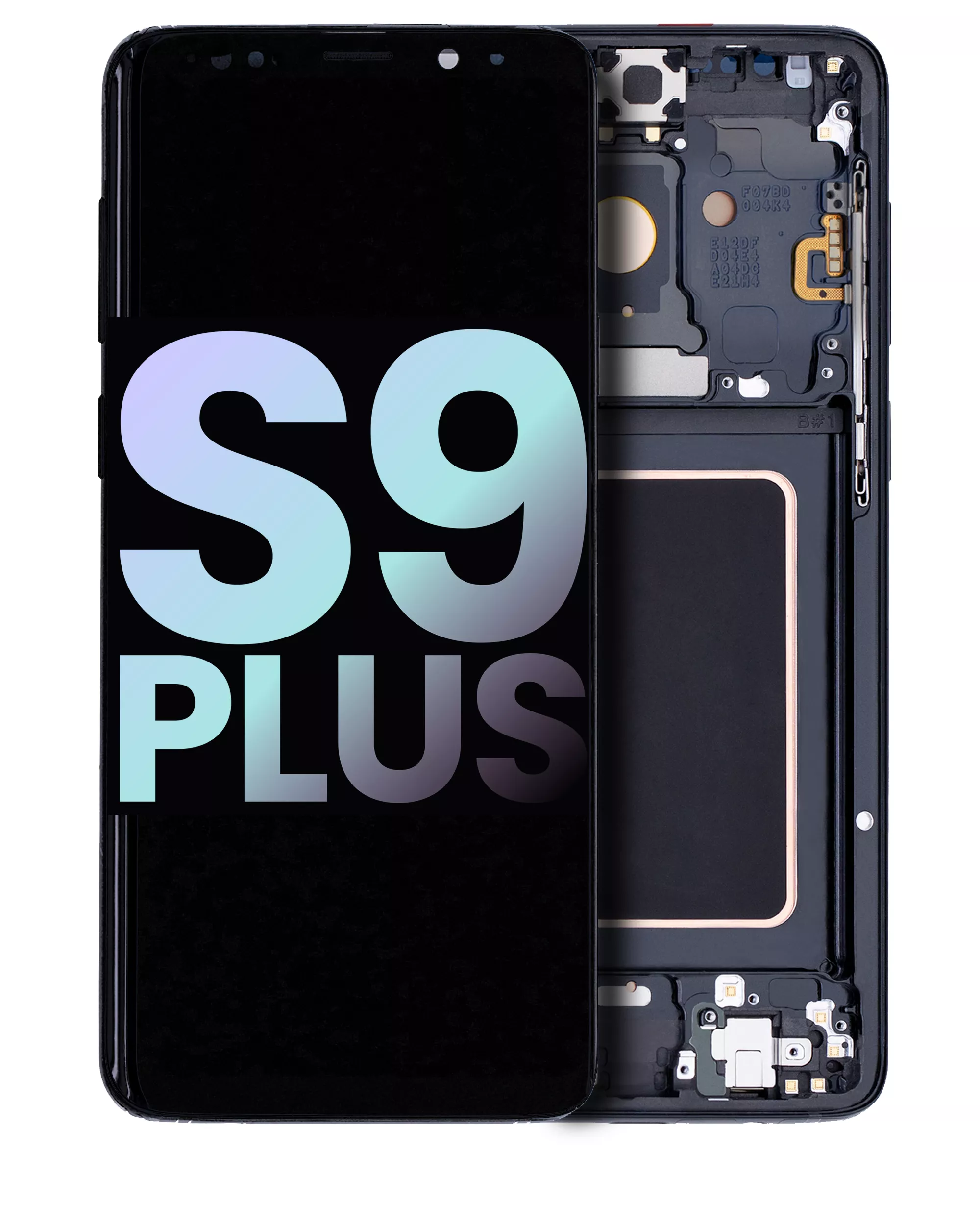 Display OLED completo con Frame per Samsung Galaxy S9 Plus (Service Pack) (Midnight Nero)