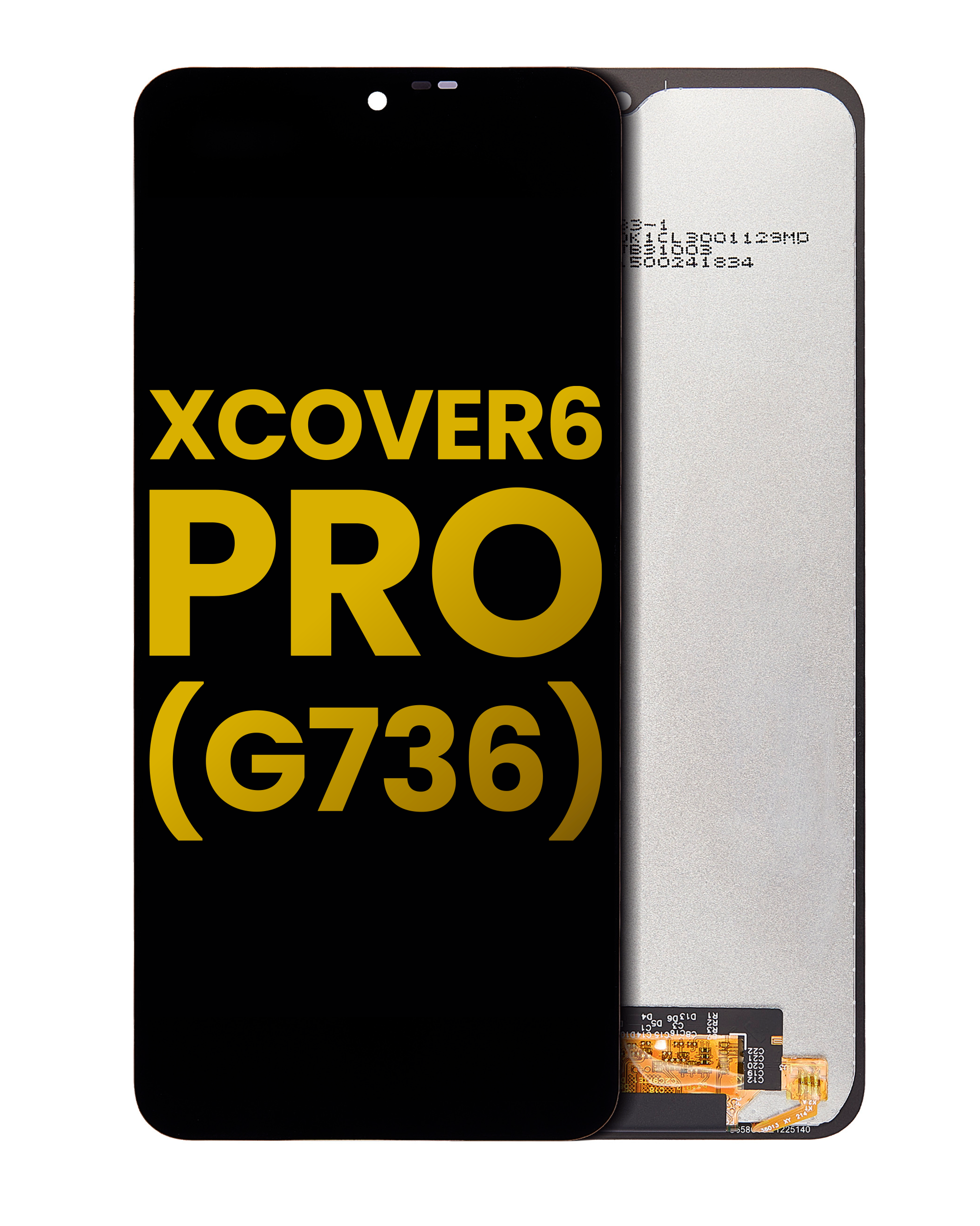 Display LCD completo senza Frame per Samsung Galaxy XCover6 Pro (G736) (Refurbished) (tutti i colori)